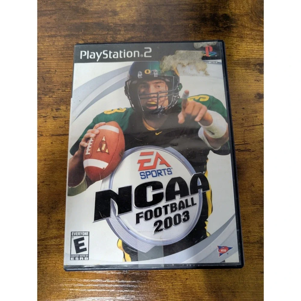 NCAA Football 2003 PlayStation 2, 2002, PS2 w/ Manual, Tested